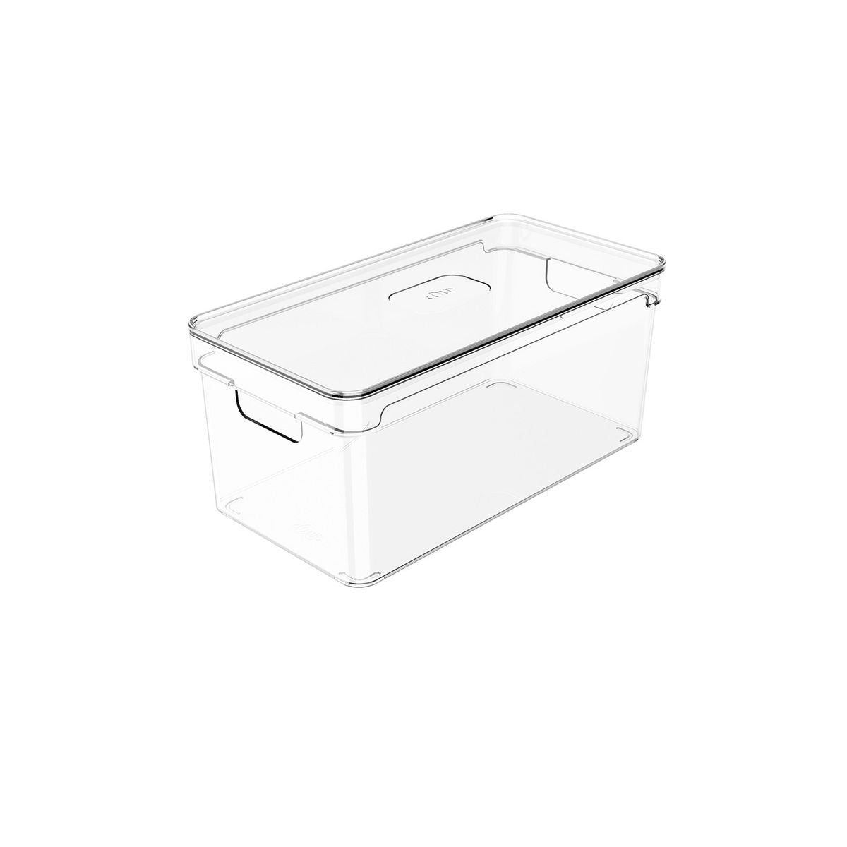 Organizador De Armários Com Tampa 5 Litros Clear 30 x 15 x 13cm