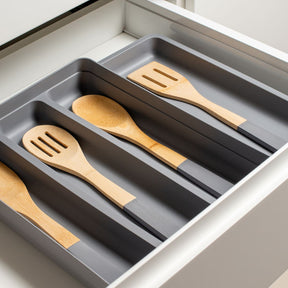 Conjunto Organizador De Talheres, Facas e Utensílios 3 Peças