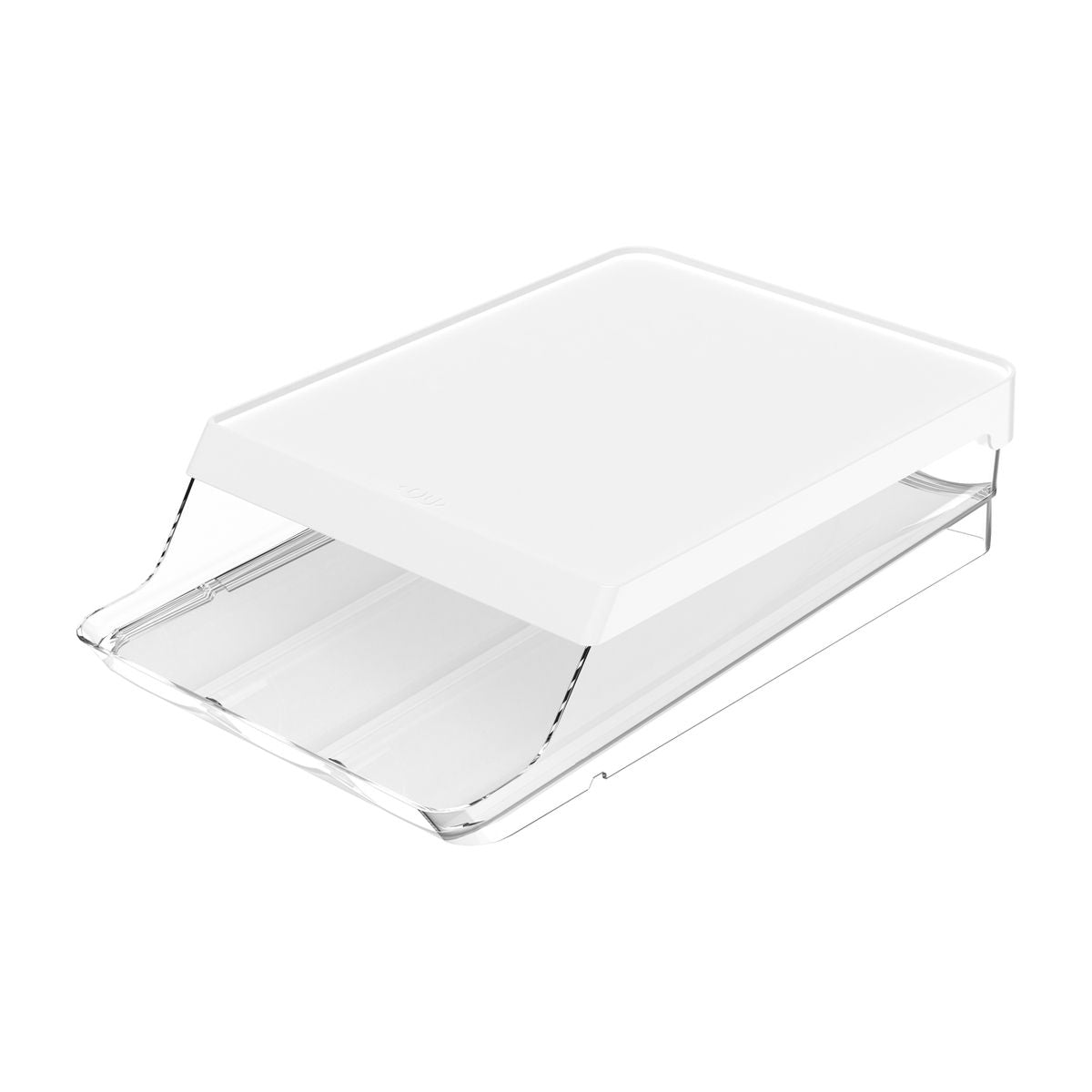 Organizador de Ovos 21 unid Roll Clear Fresh OU 20,5 x 33 x 7,5cm